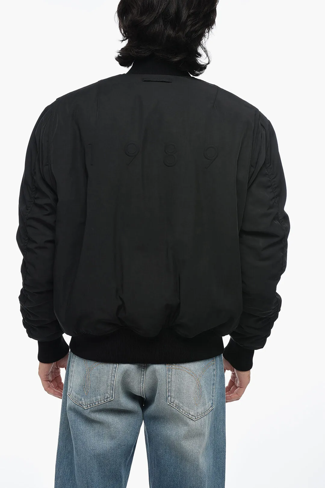 1989 Studio Padded Bomber with Embossed Logo