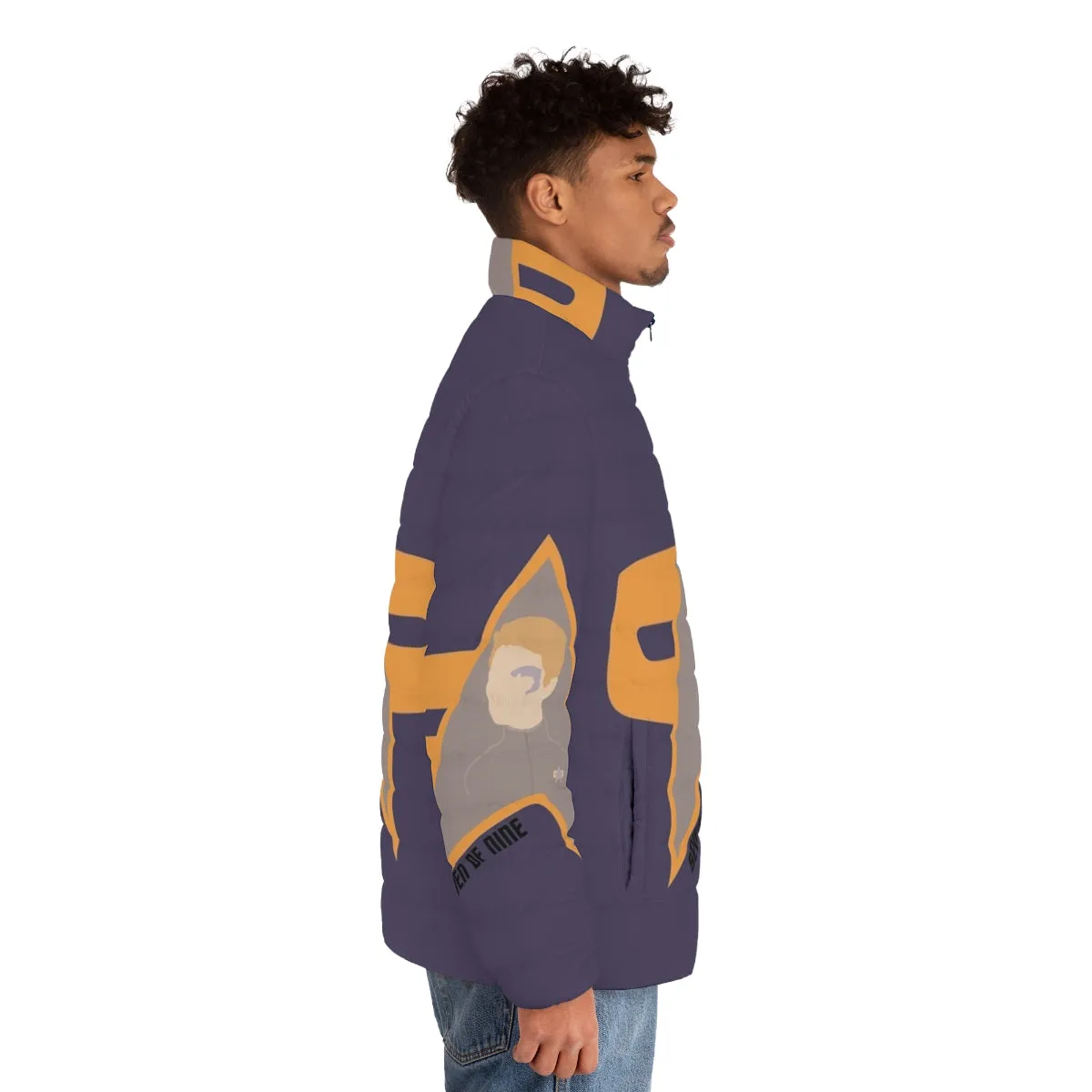 7 Of 9 Star Trek Voyager Puffer Jacket - Officially Licensed