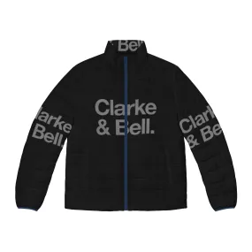 80s Inspired Clarke Bell Puffer Jacket | Retro Synth Pop Style