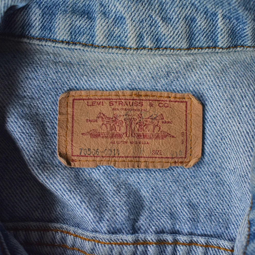 80's　Levi's/リーバイス 70506-0214 デニムジャケット　USA製　230328