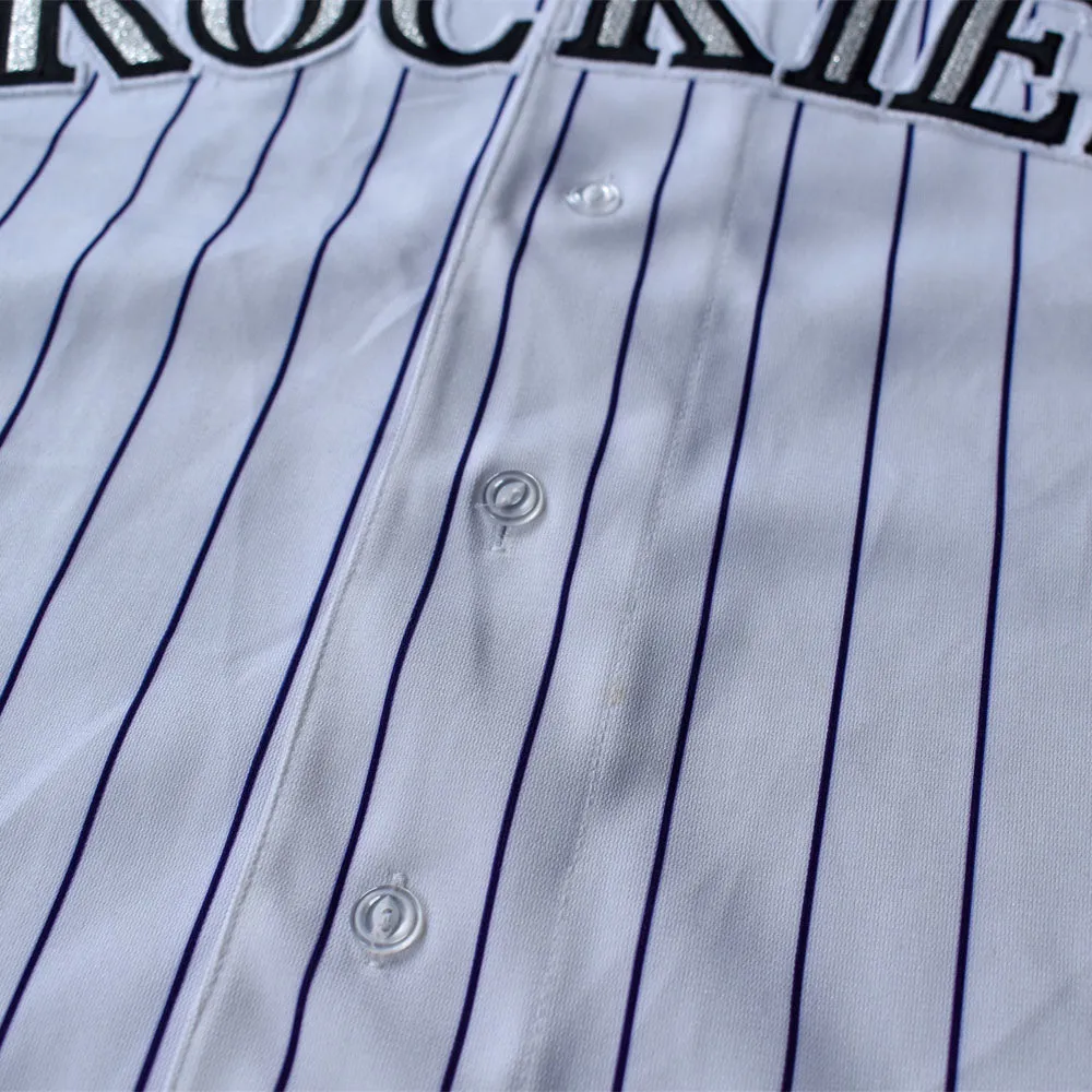 90’s RUSSELL ATHLETIC MLB Colorado Rockies ベースボールシャツ USA製 231005