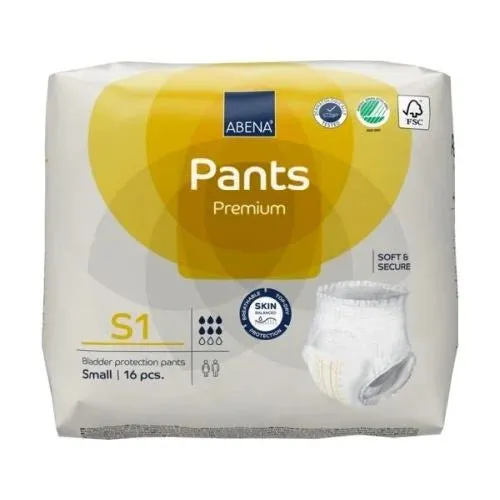 Abena Pants S1, S2 Yellow