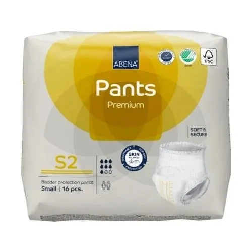 Abena Pants S1, S2 Yellow