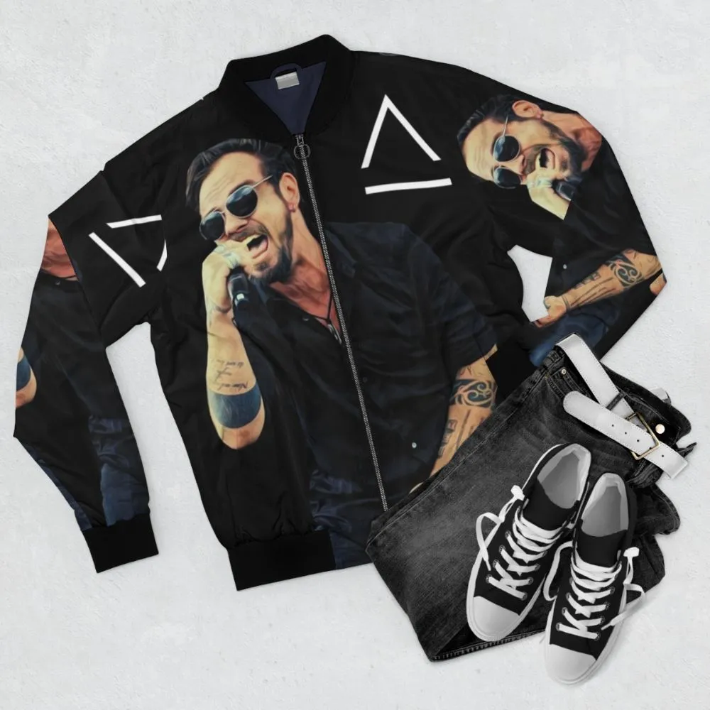 Adam Gontier Saint Asonia Bomber Jacket