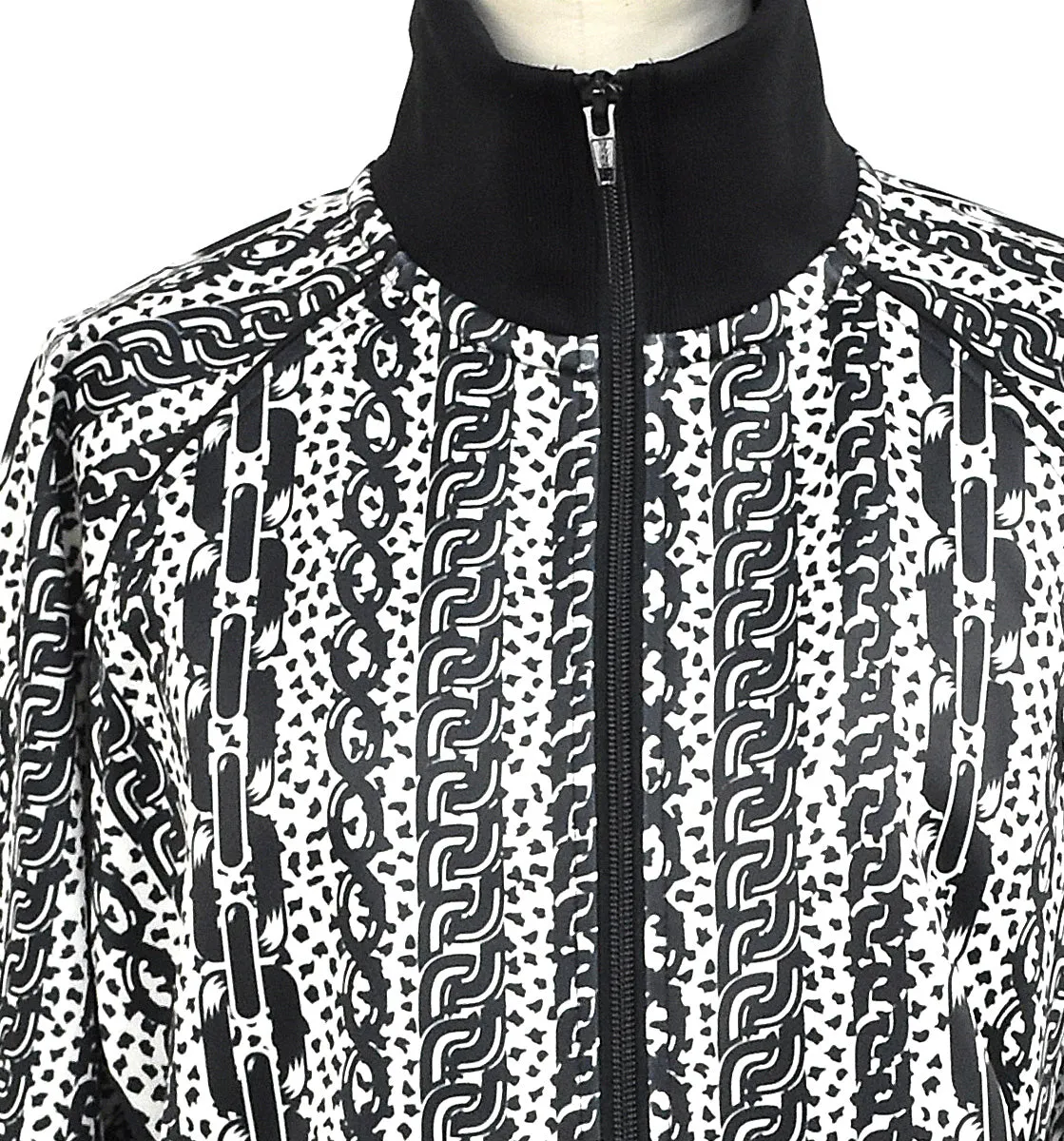 African Print Track Jacket-Chain BTJ1