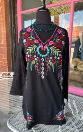 Avani Del Amour Black Tunic