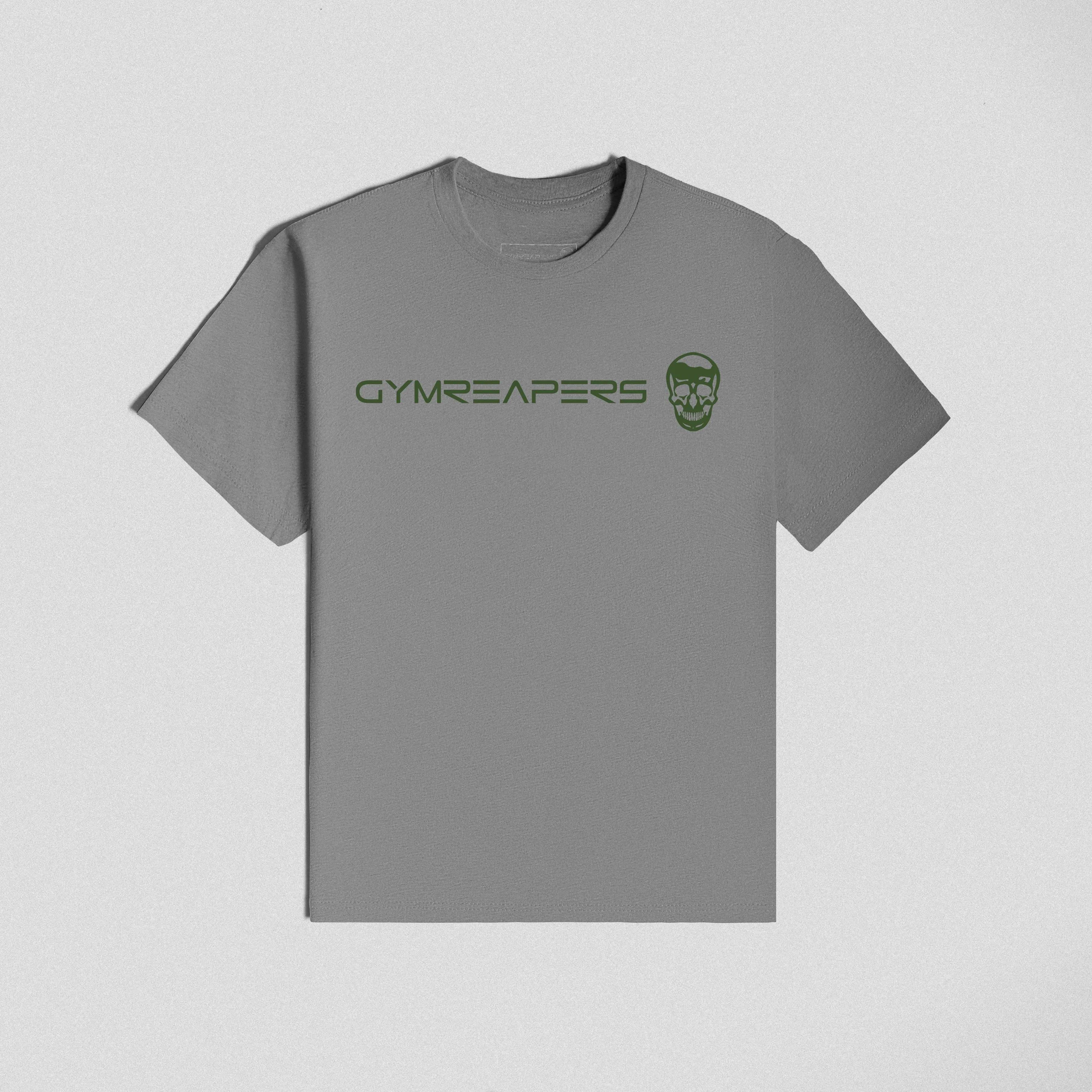 Basic Shirt - Gray/Ranger Green