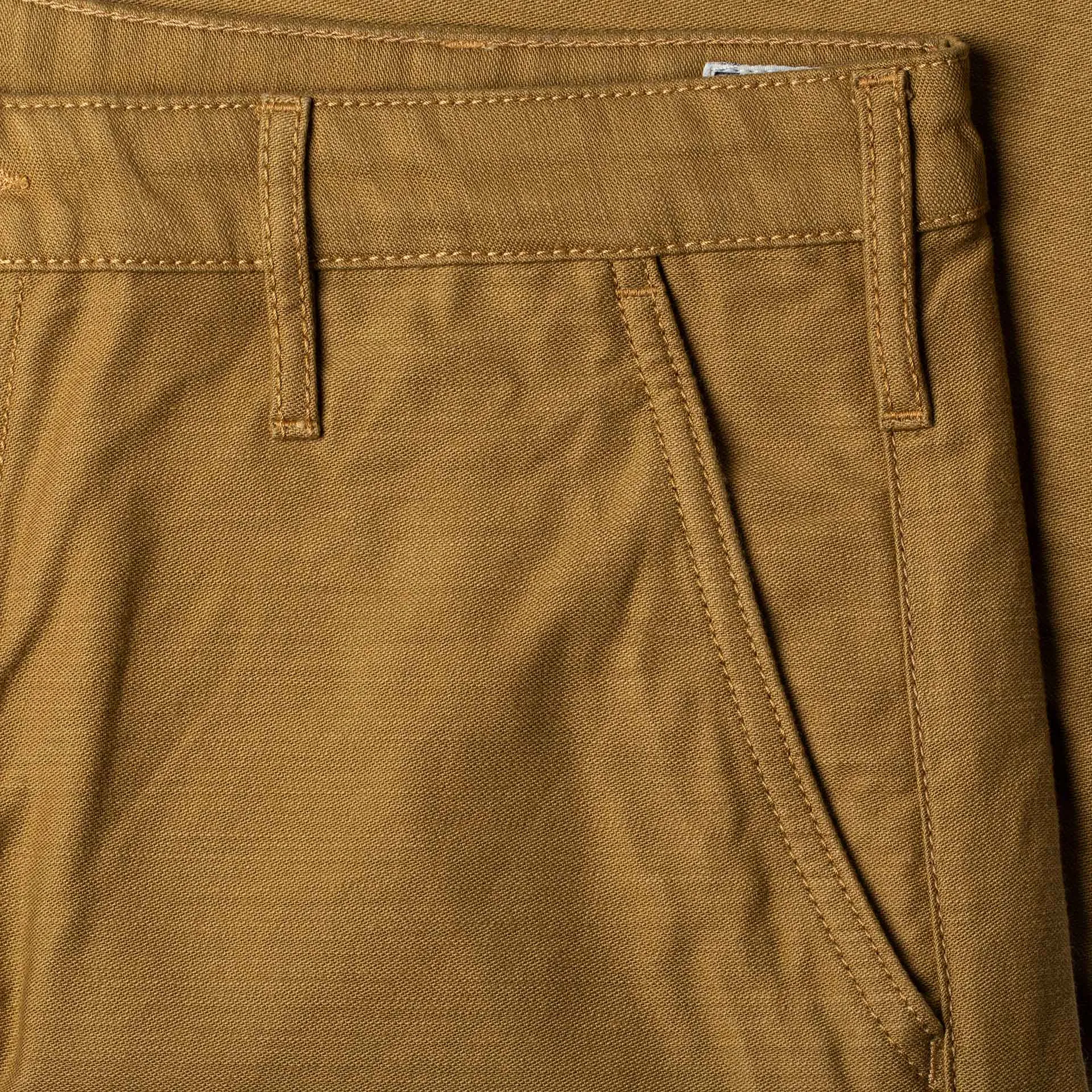 BC-03 STRAIGHT CHINO 10 oz. golden brown military twill [CORE]