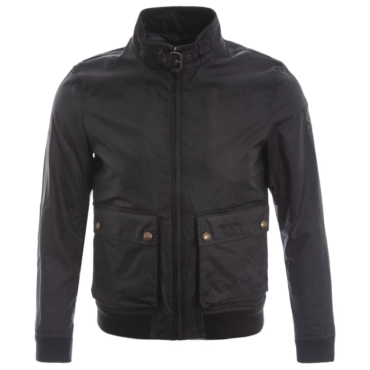 Belstaff Scouter Bomber Jacket in Black