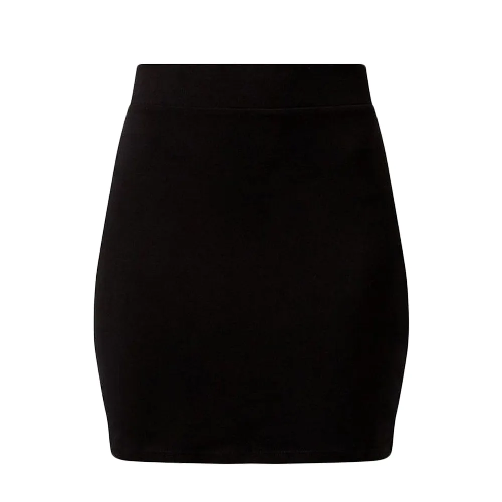 Black Tube Mini Skirt