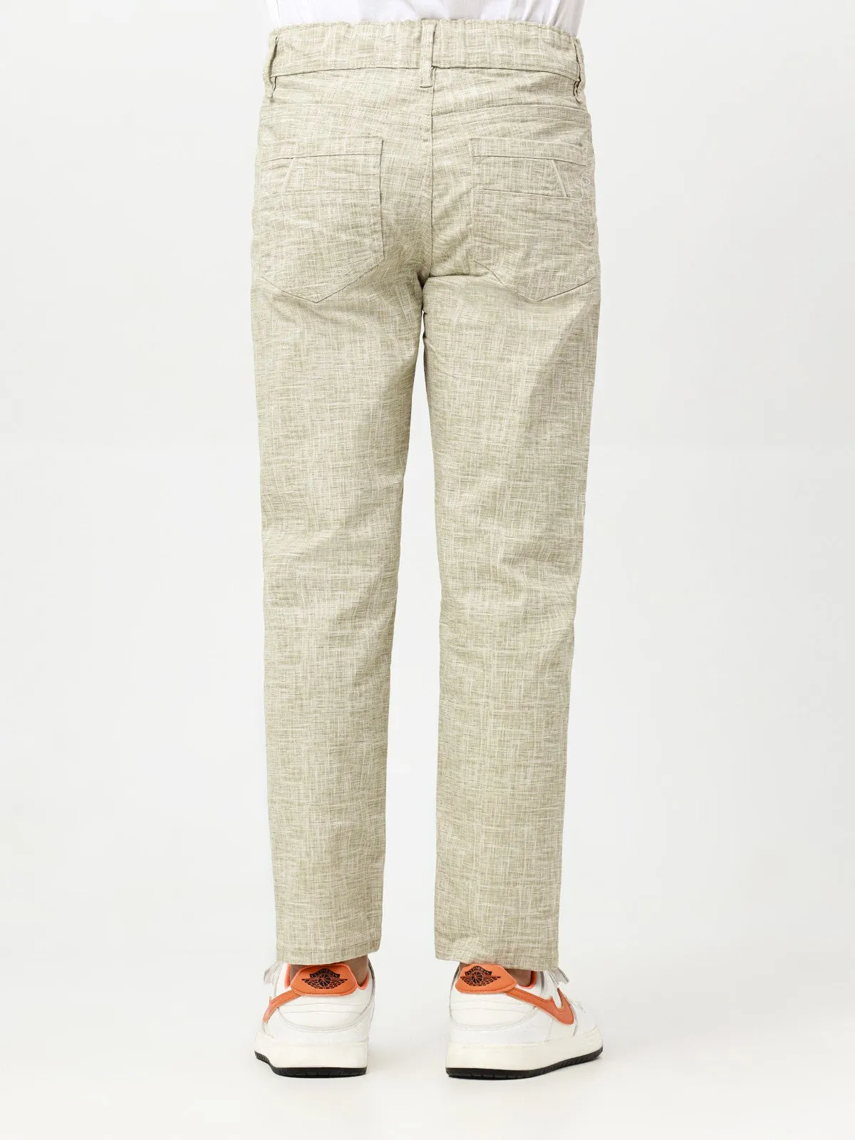 Boy's Light Sage Chino Pant - EBBCP23-024