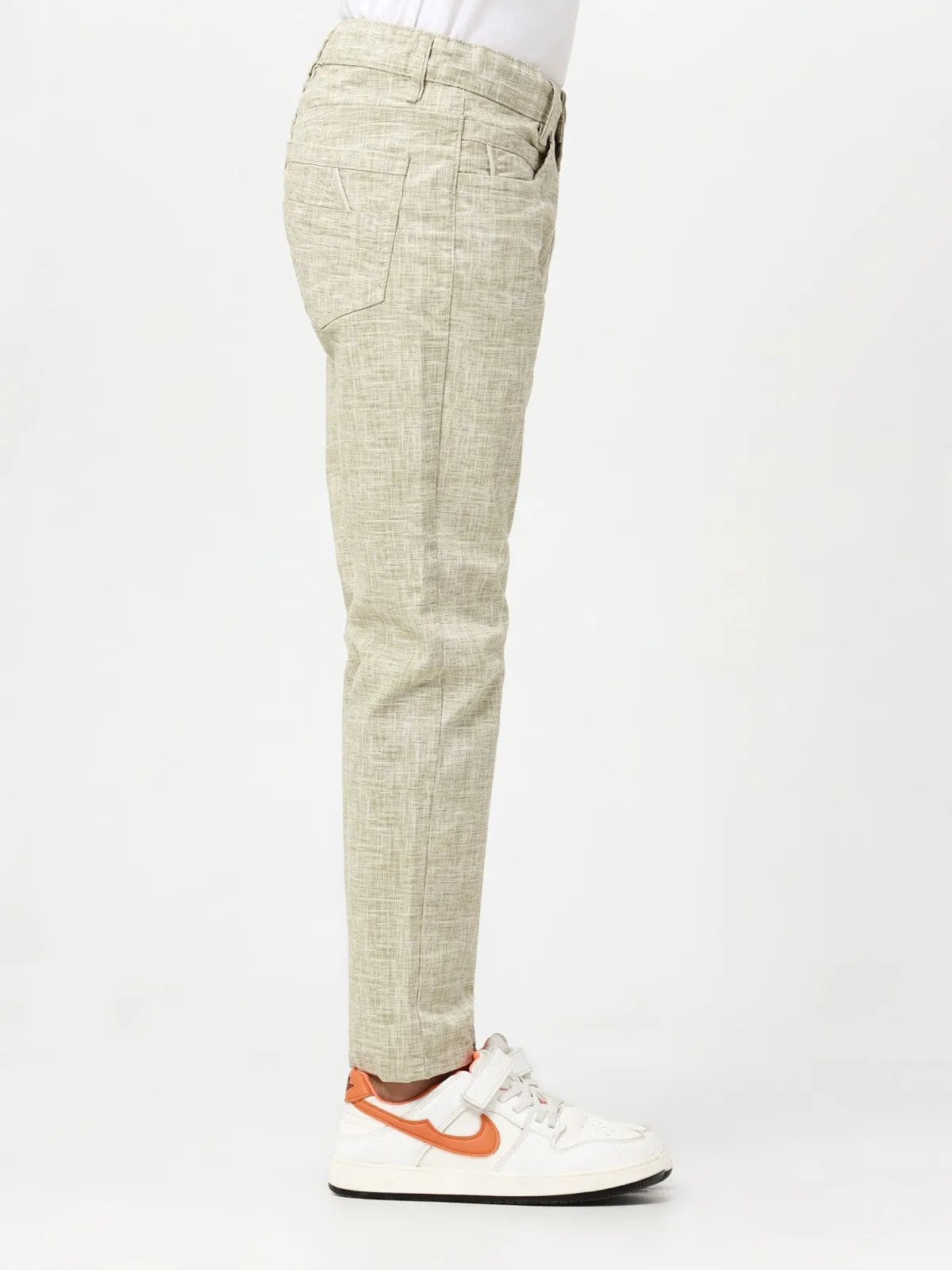 Boy's Light Sage Chino Pant - EBBCP23-024