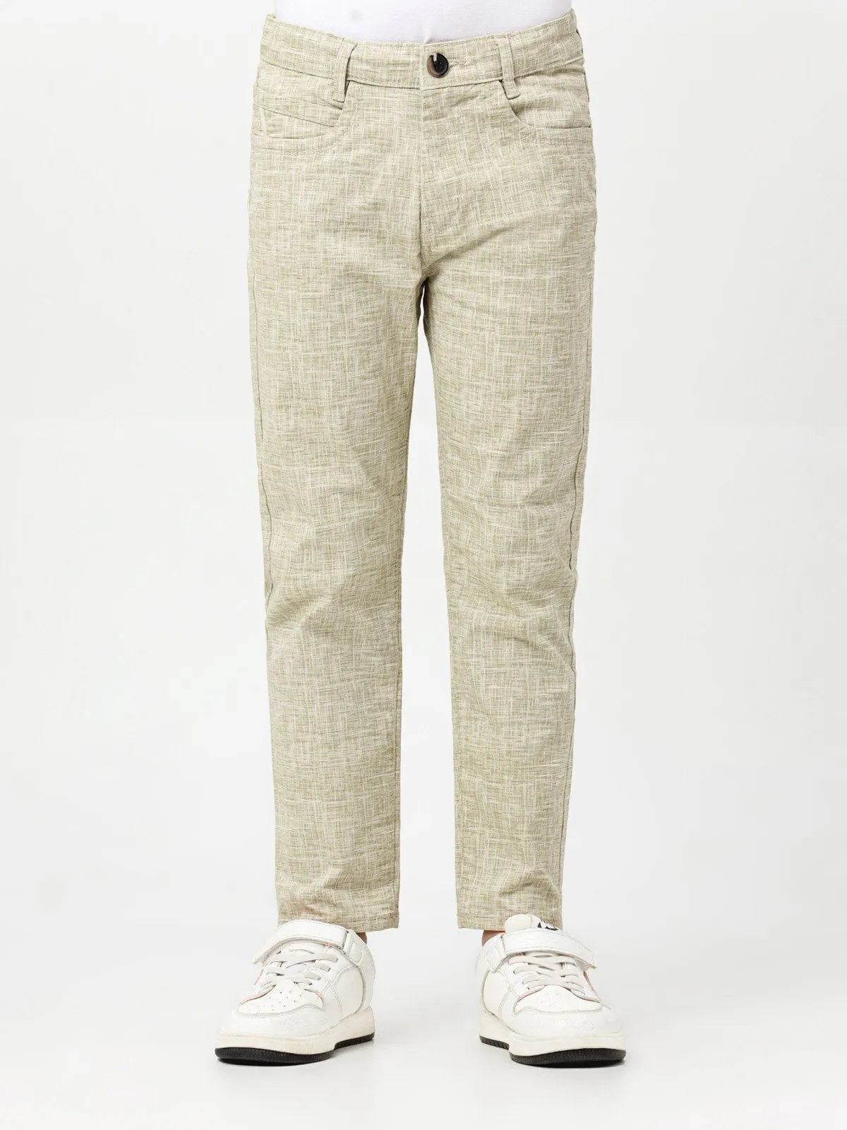 Boy's Light Sage Chino Pant - EBBCP23-024