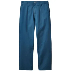 Brixton Choice Chino Pant - Relaxed Fit - Indie Teal