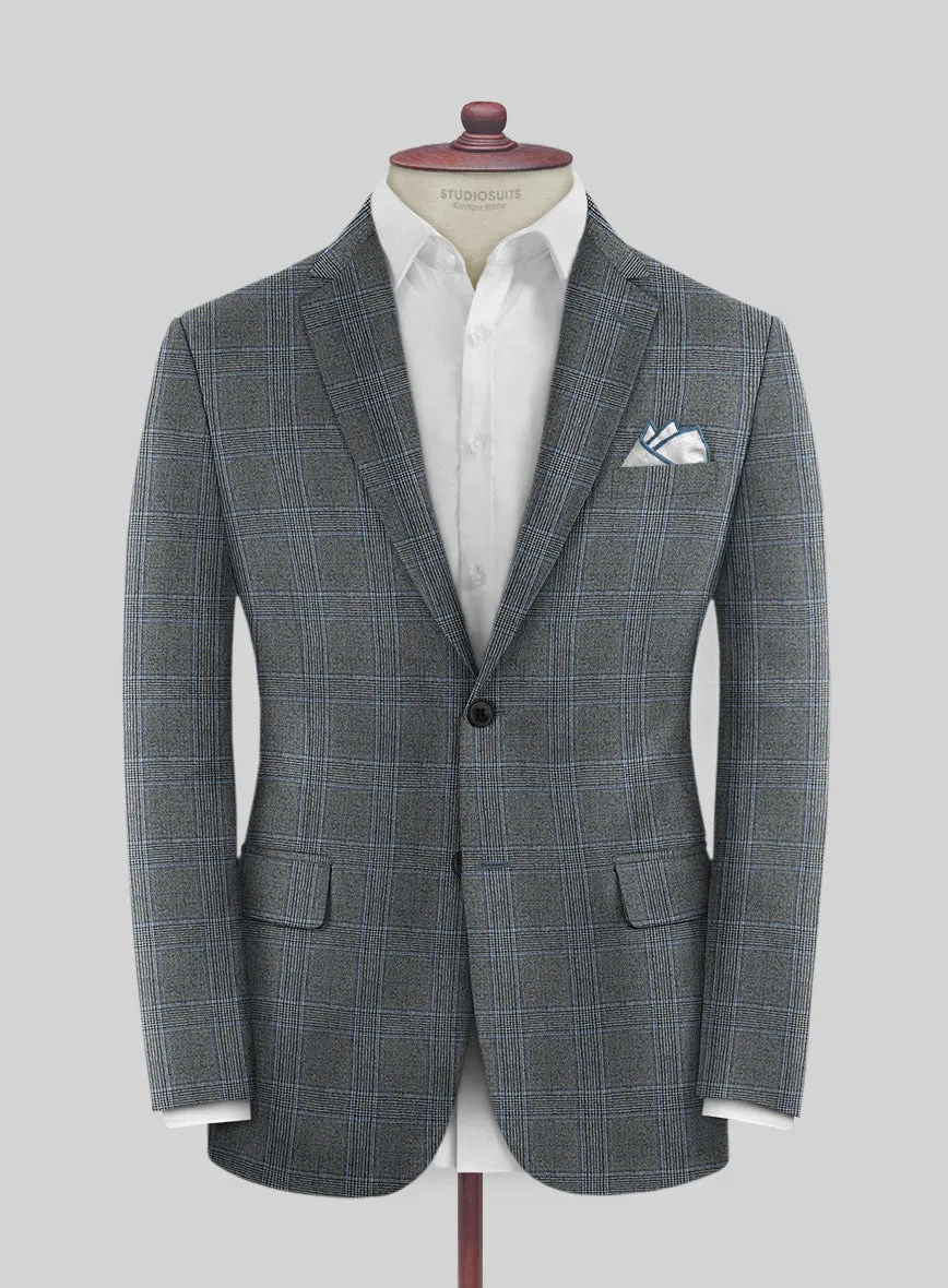 Caccioppoli Fina Gray Wool Jacket