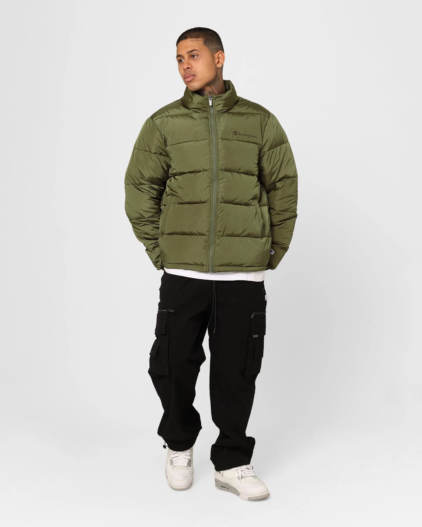 Champion Rochester Padded Puffer Jacket Park Ranger