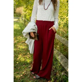 Cinched Waist Pants