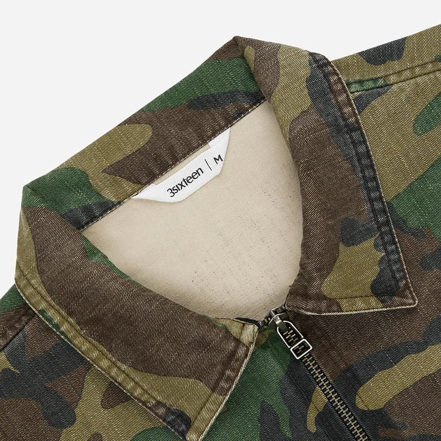 Club Jacket - Camo Twill