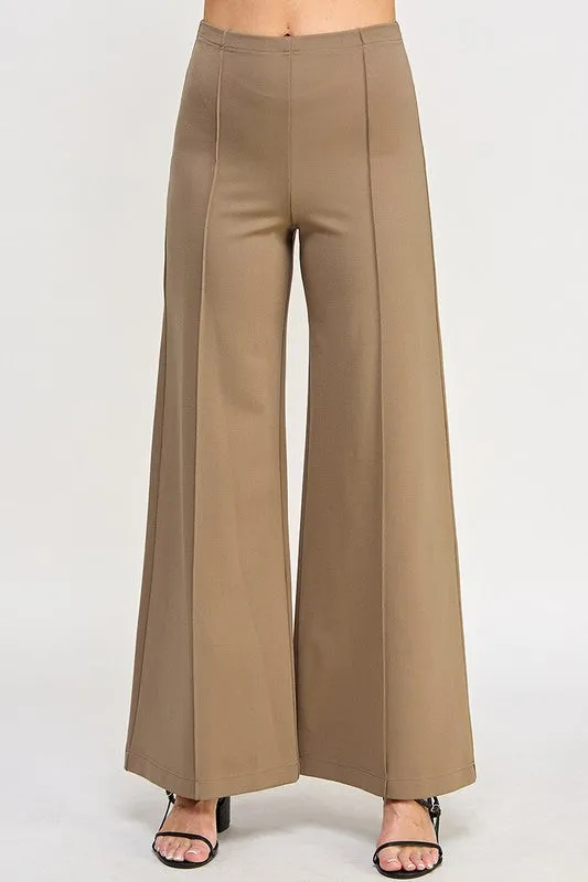 Contour Wide Leg Ponte Pant