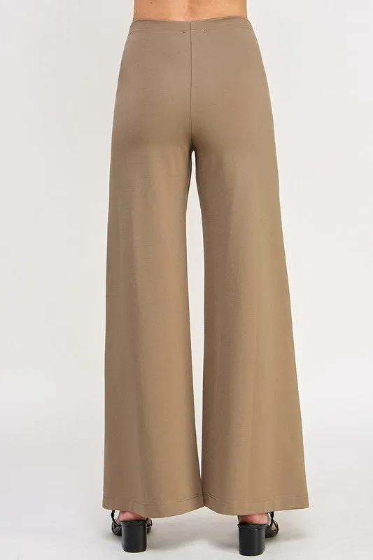 Contour Wide Leg Ponte Pant