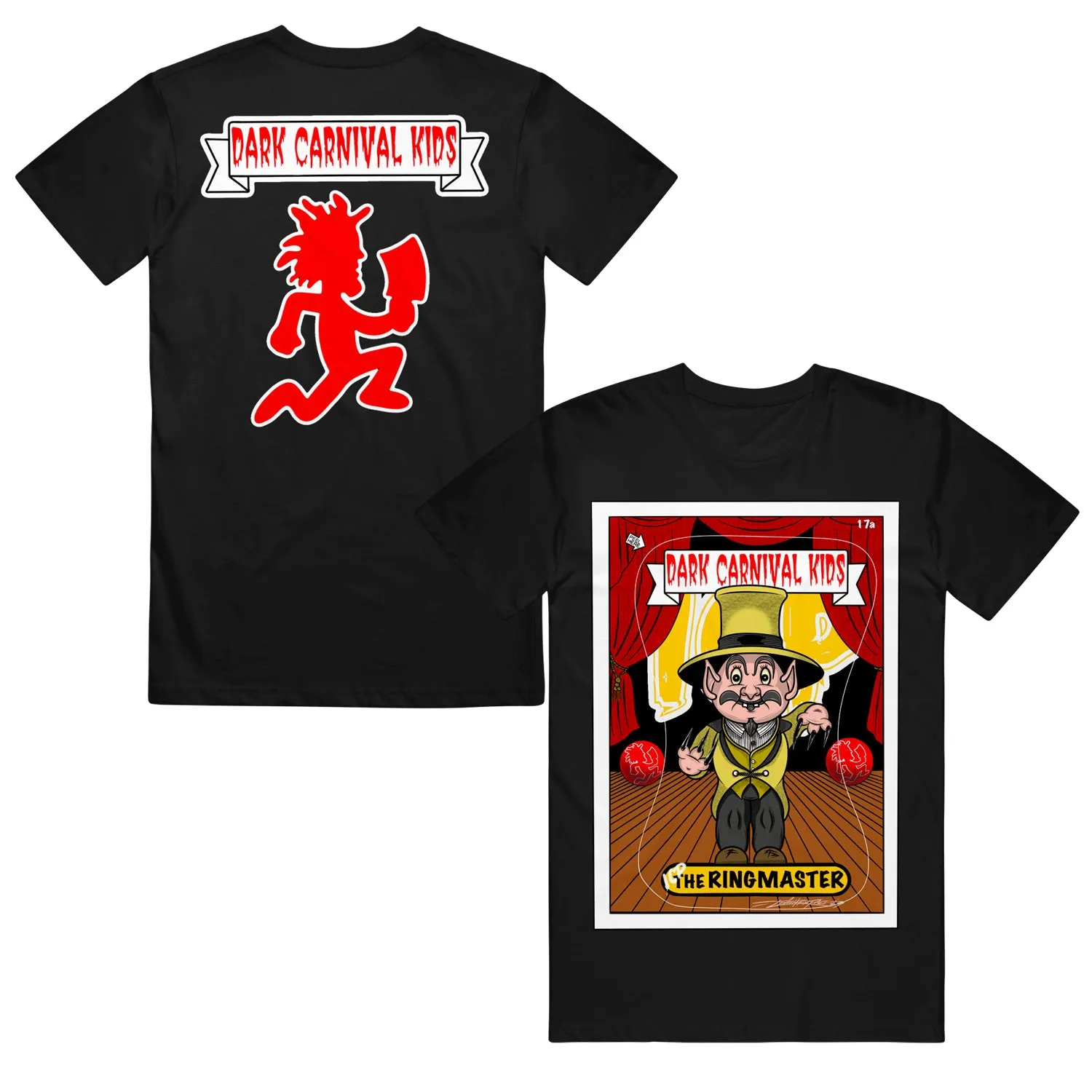 Dark Carnival Kids The Ringmaster Black - Tee