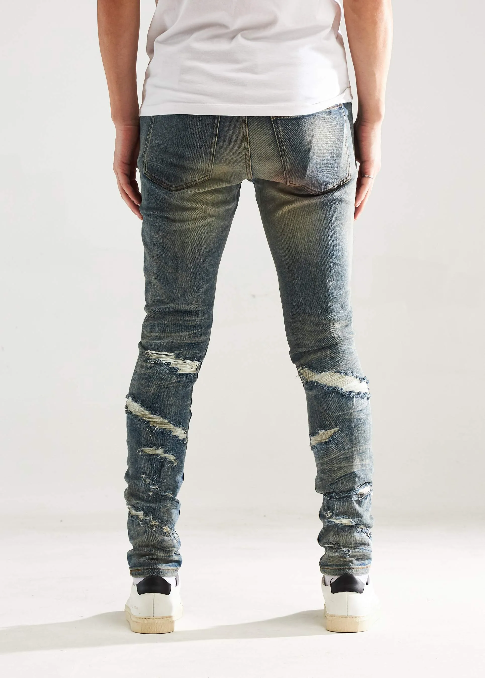 Embellish Jeans BENNY  DENIM Men’s - INDIGO DISTRESSED