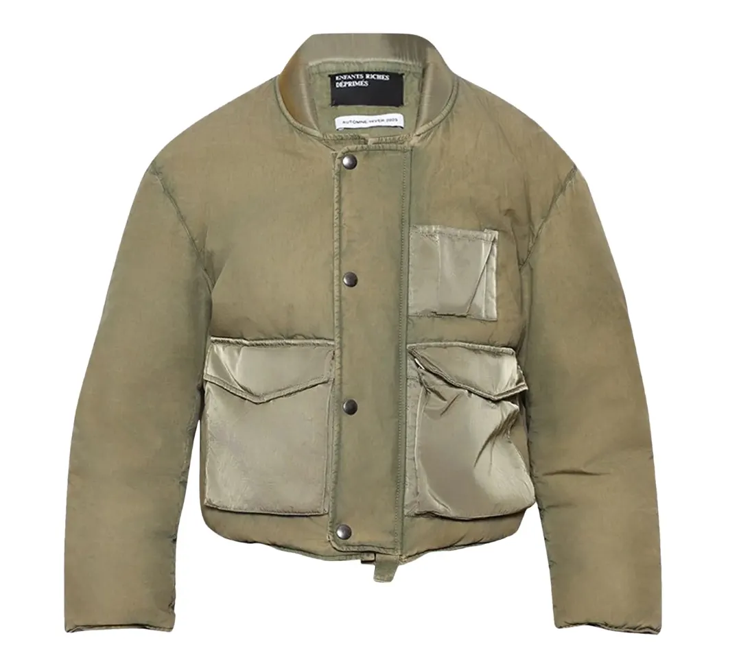 Enfants Riches Déprimés 'Olive' Military Bomber Jacket