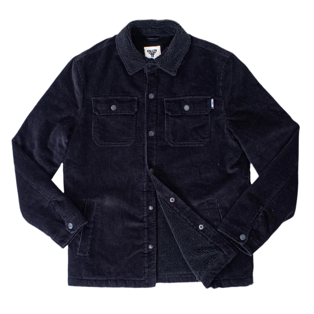 FALLEN LAMB JACKET - BLACK/BLACK