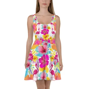 Flamingo Floral Women’s Dress