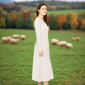 Floral Pink Long Dress