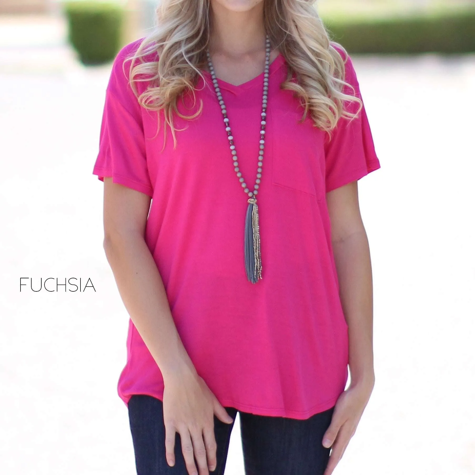 Flowy Pocket Tee | S-XL