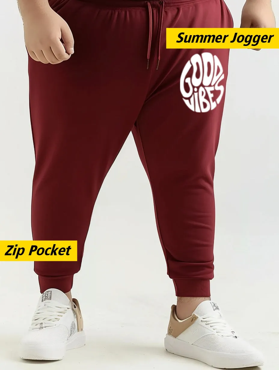 Good Vibes Plus Size Jogger