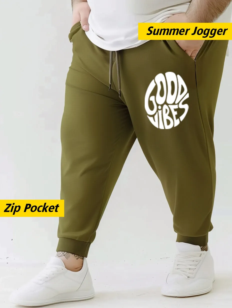 Good Vibes Plus Size Jogger