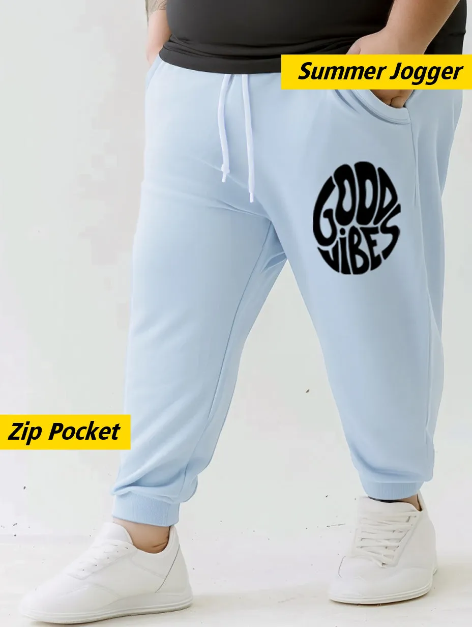 Good Vibes Plus Size Jogger