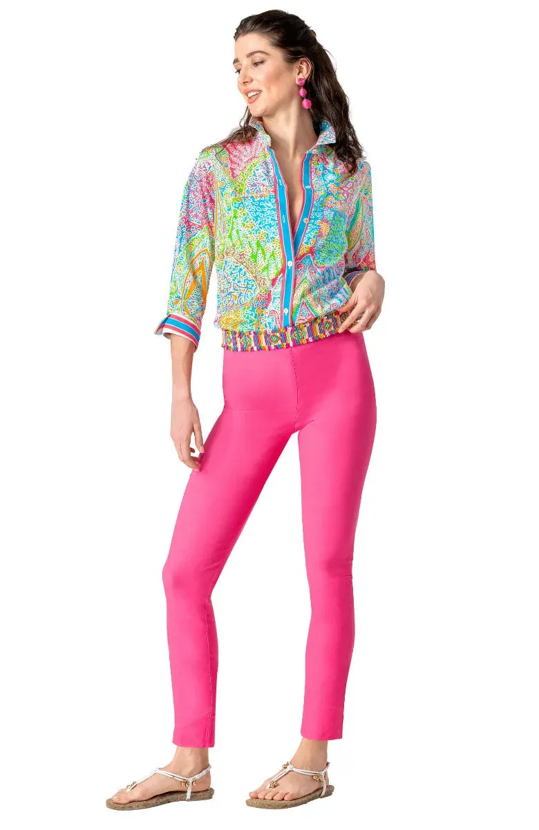 Gretchen Scott | Cotton Boyfriend Shirt | Women's | Brights Grand Bazaar