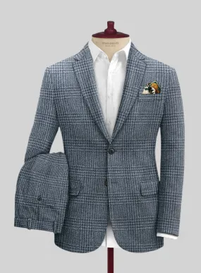 Harris Tweed Blue Glen Suit