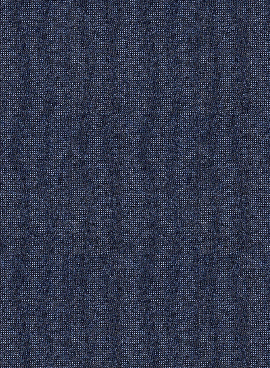 Italian Tavi Dark Blue Nailhead Flannel Jacket