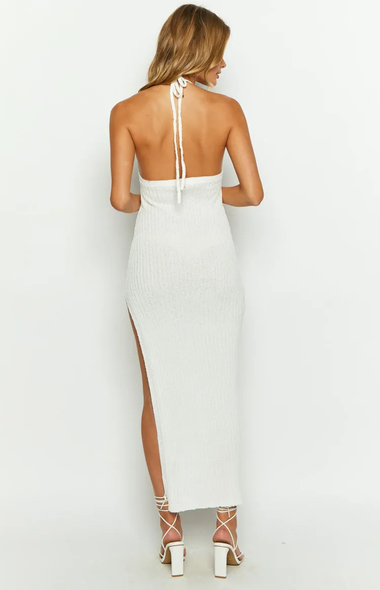 Joanna White Maxi Dress