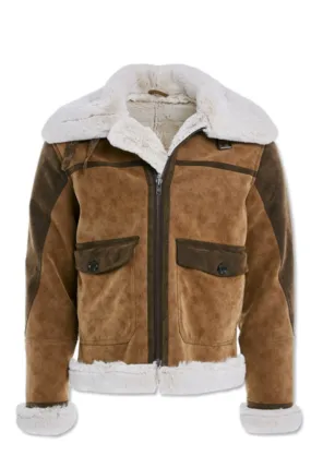 Jordan Craig Bomber Jacket Brown