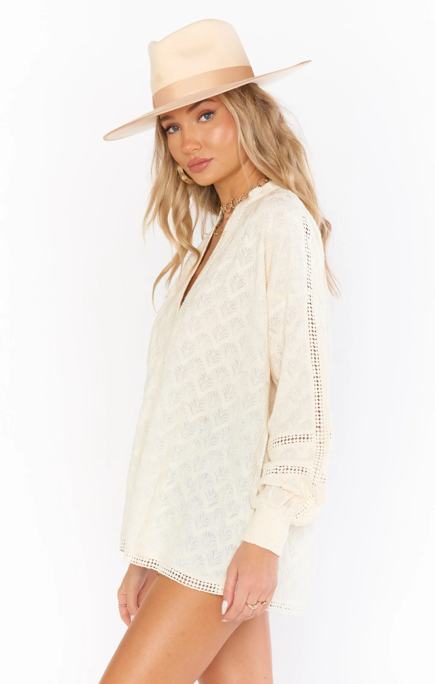 Journey Tunic ~ Midsummer Ivory