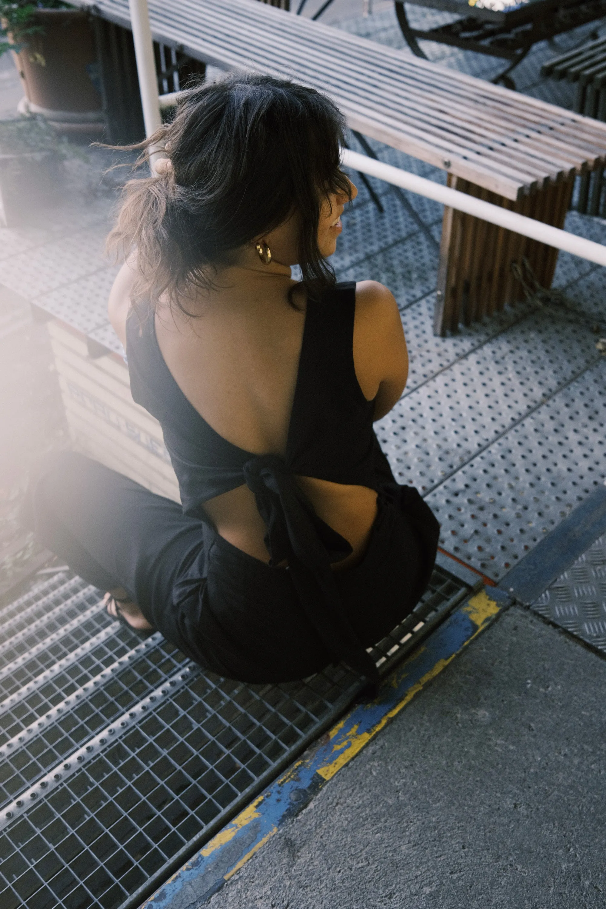 jumpsuit - anusha - black