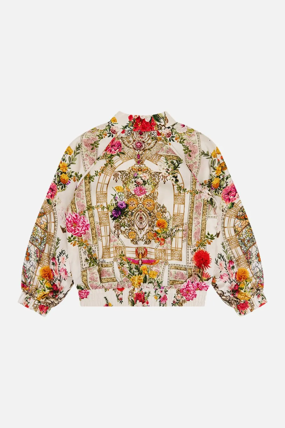 KIDS BOMBER JACKET 12-14 EGYPTIAN ROSE