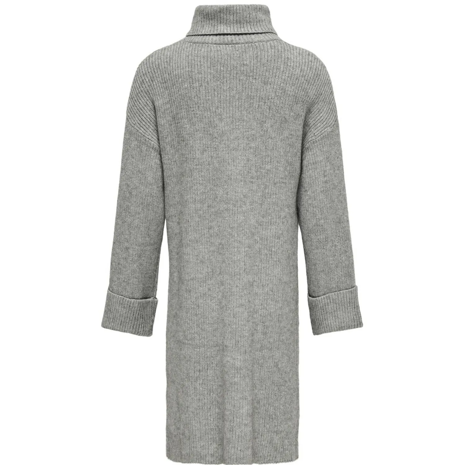 kids ONLY Medium Grey Melange Anne Rollneck Dress Knit