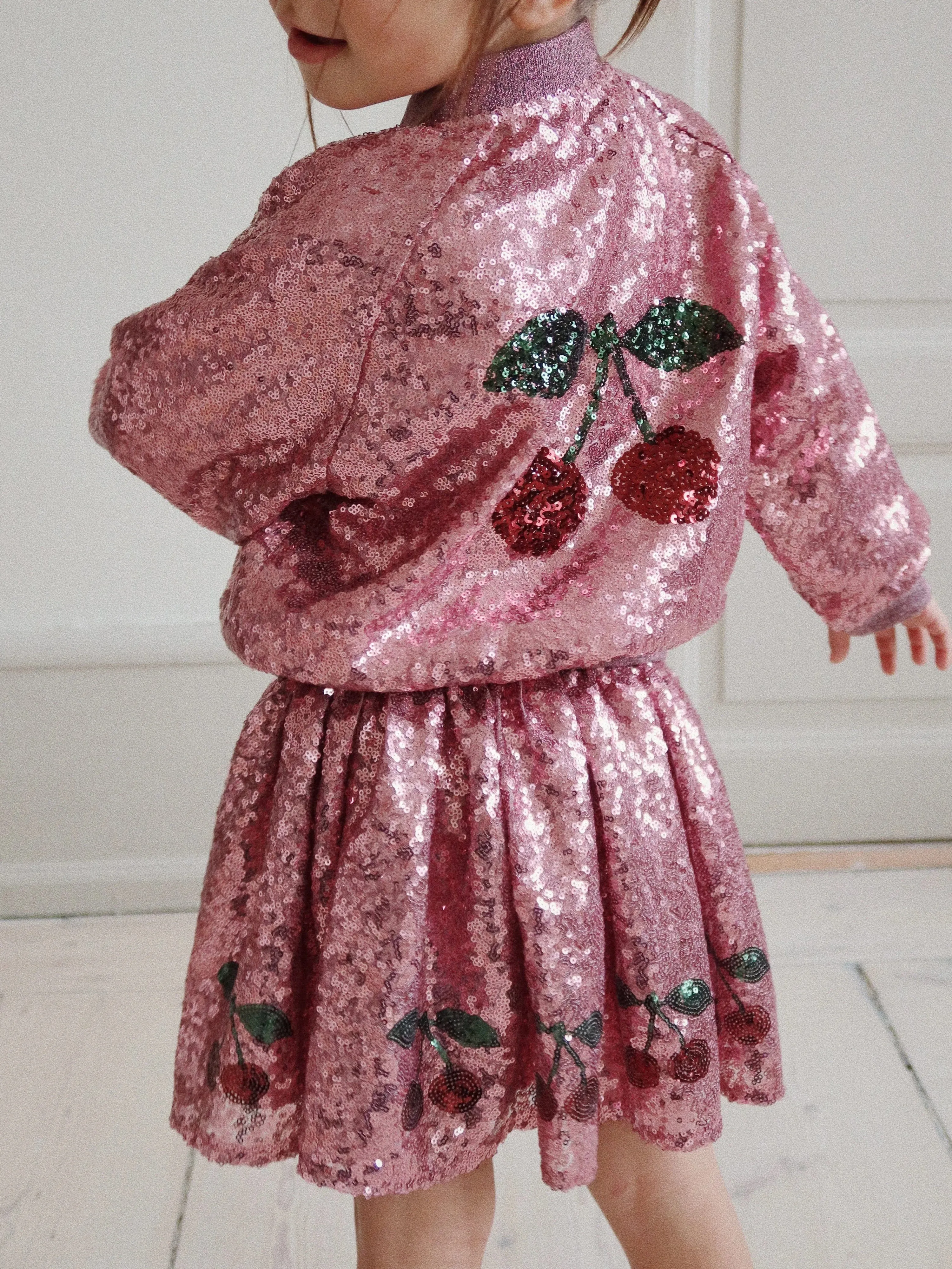 Konges Sløjd Girls Starla Sequin Jacket in Pink