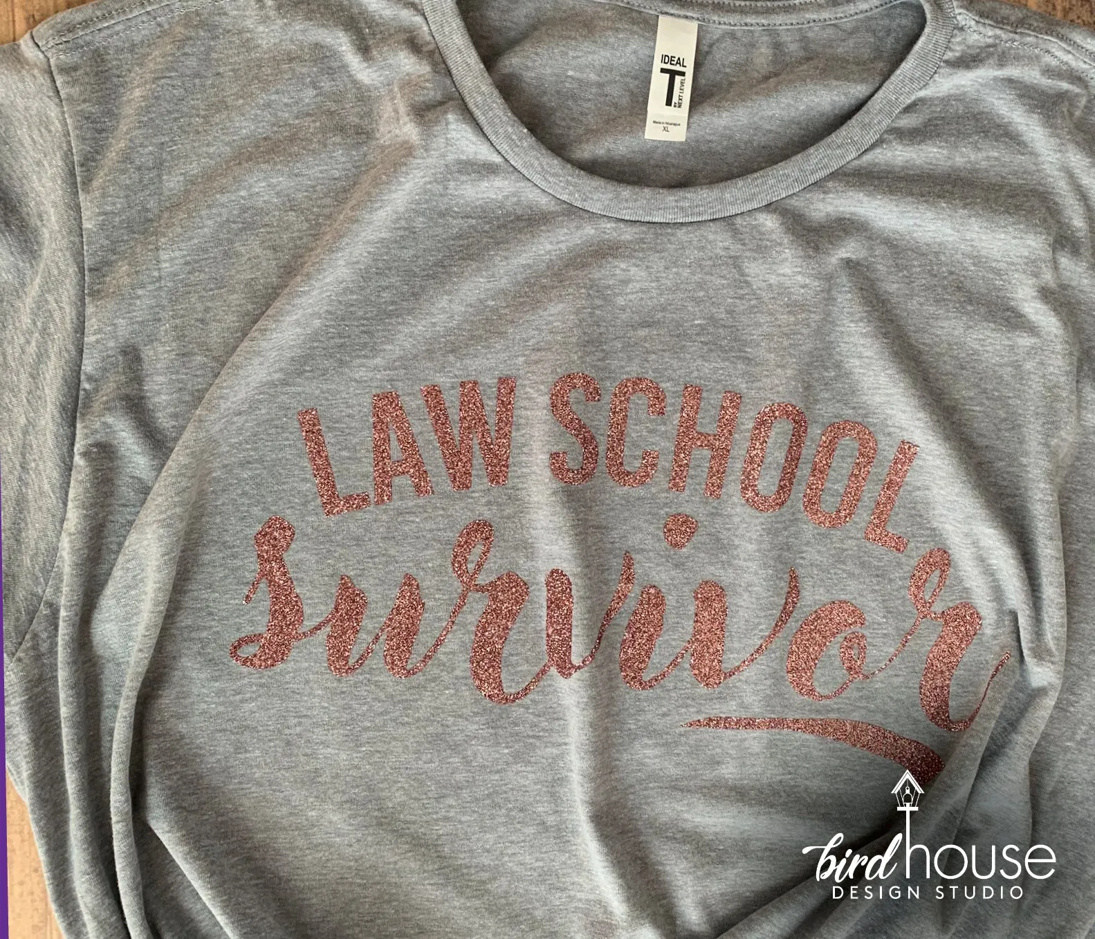 Law School Survivor Shirt, Funny Graduation Tees, Any Color