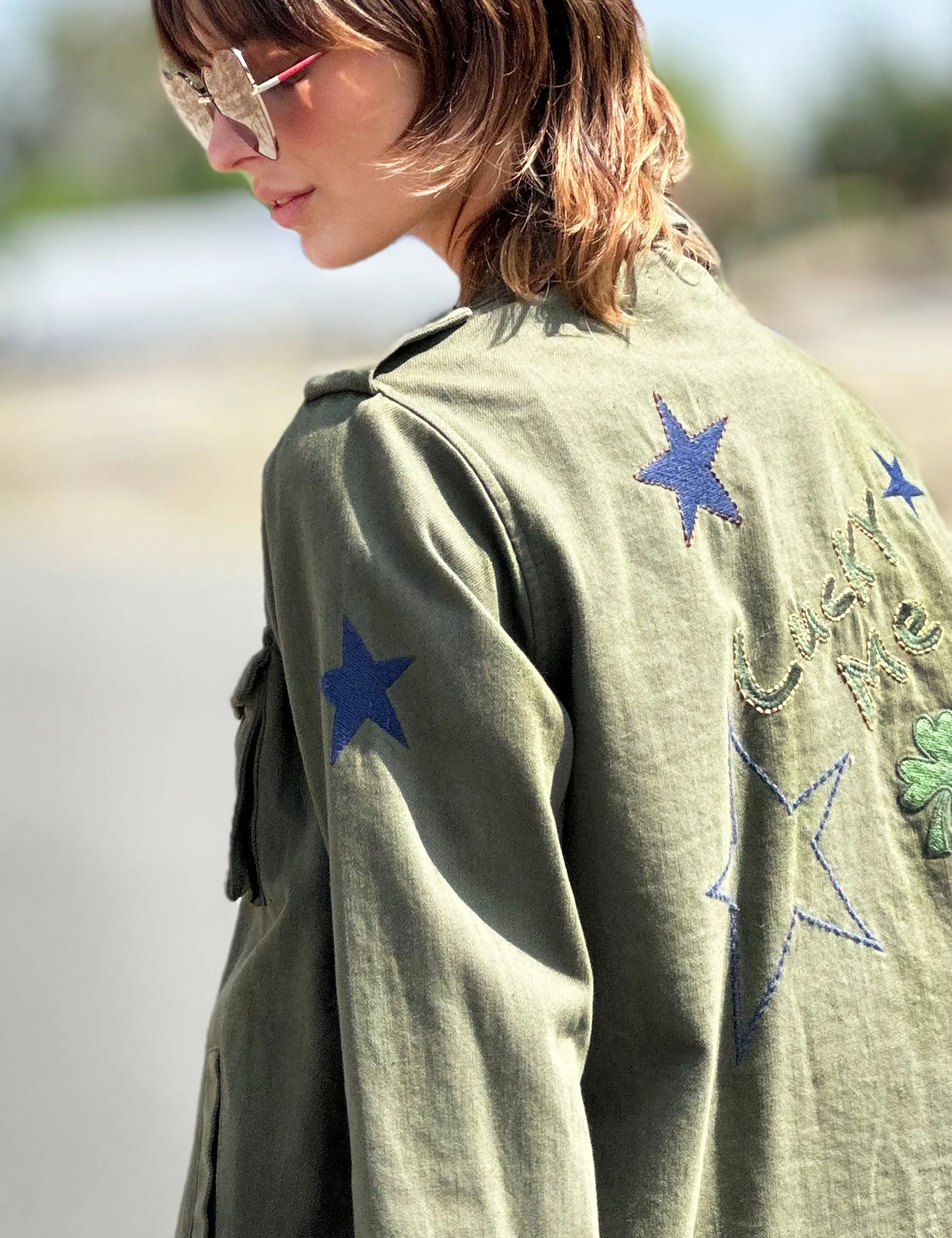 Lucky Me Embroidered Jacket