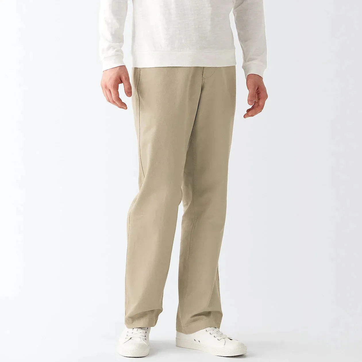 Men's Chino Regular Fit Pants (L 32inch / 82cm)