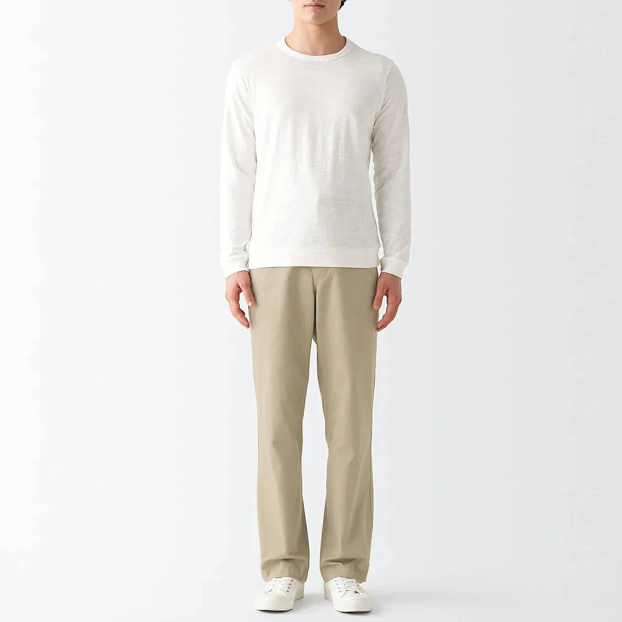 Men's Chino Regular Fit Pants (L 32inch / 82cm)