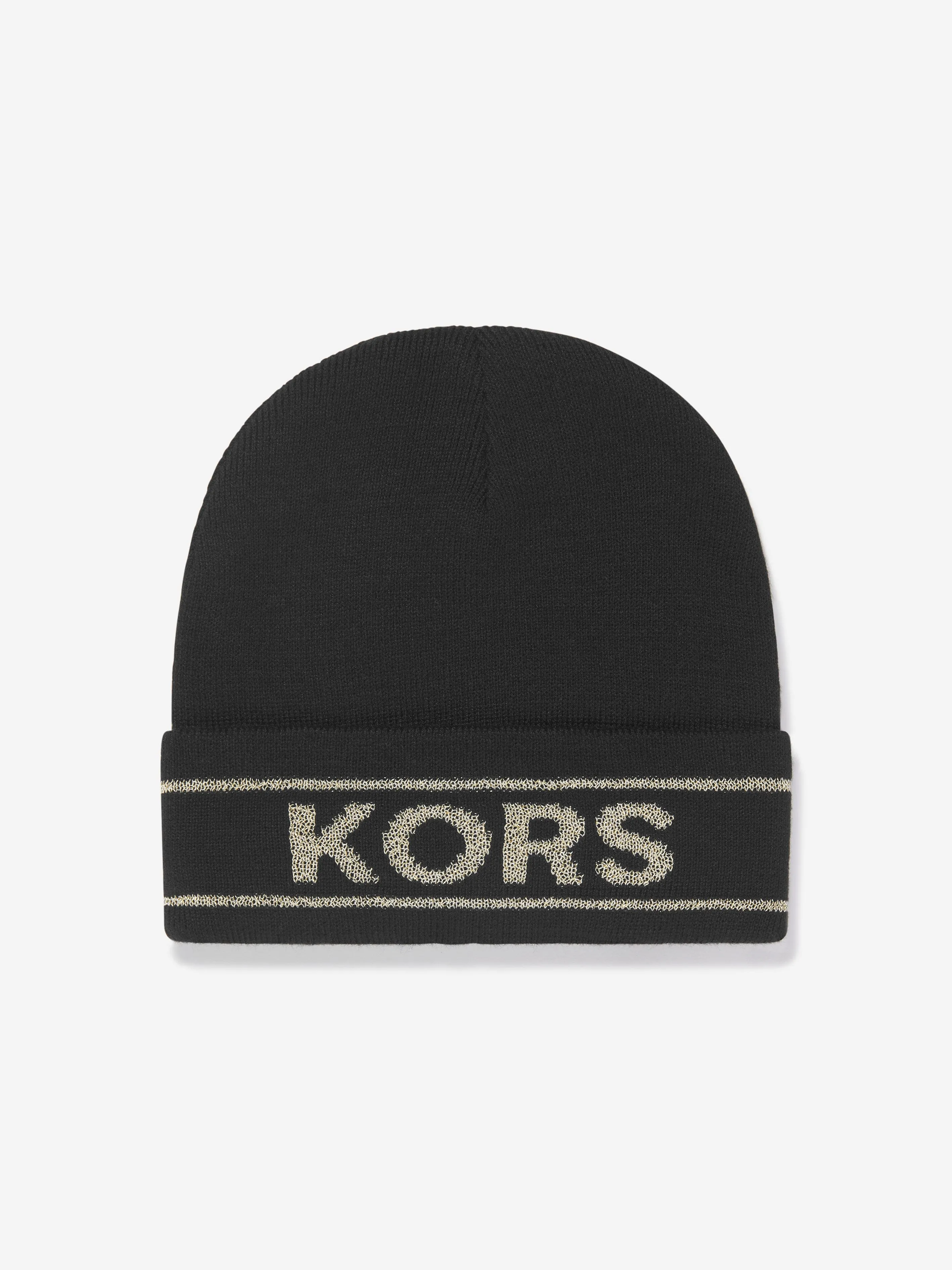 Michael Kors Girls Knitted Pull On Hat