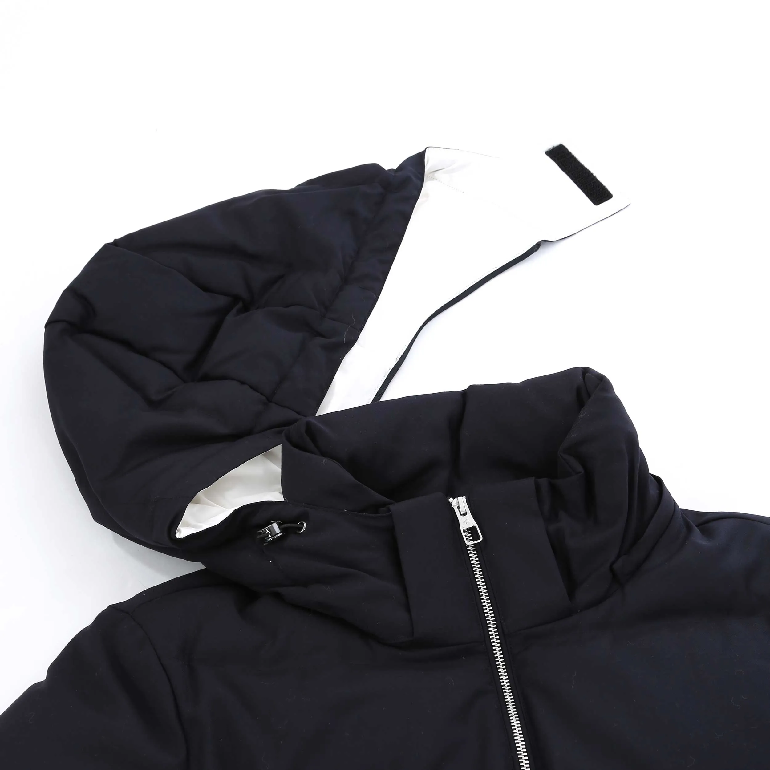 Montecore Hooded Bomber Jacket in Navy